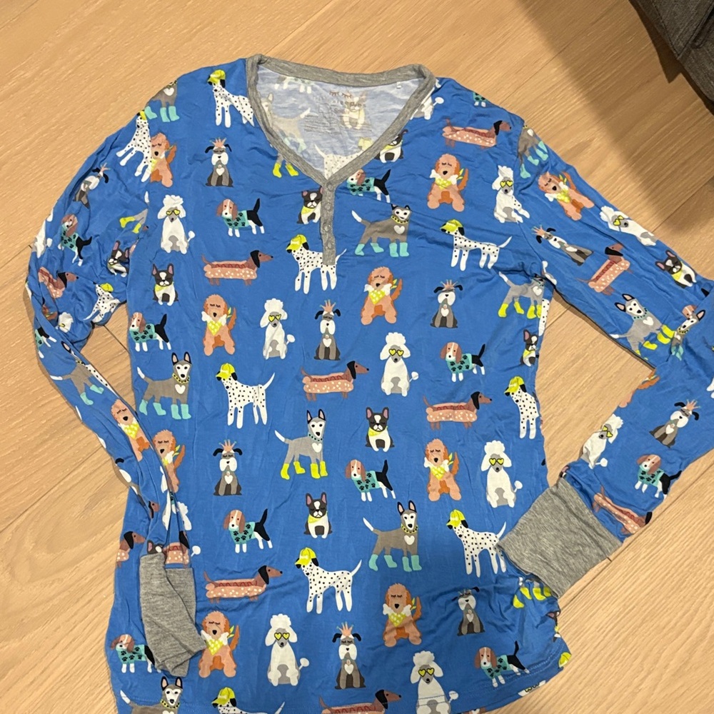 Little Sleepies Women’s dog long sleeve PJ shirt